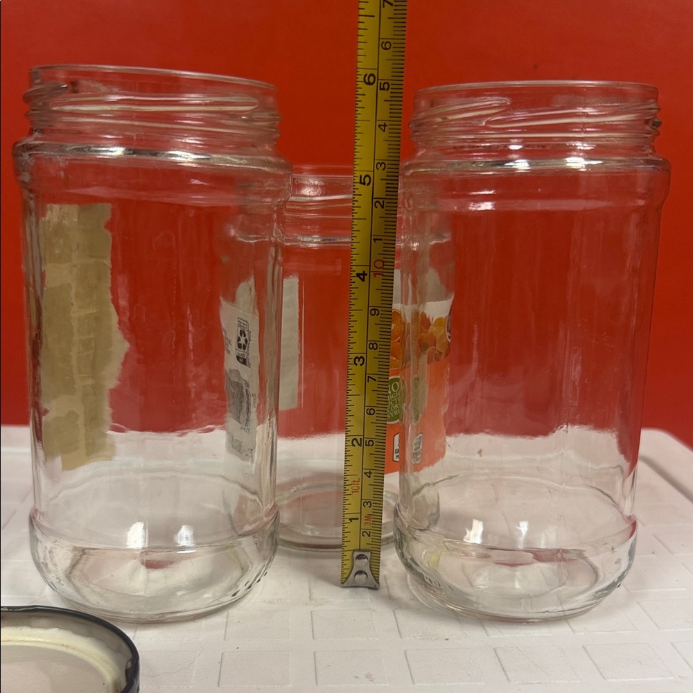 Assorted Glass Jars with Multi-Color Lids - Picture 6 of 12